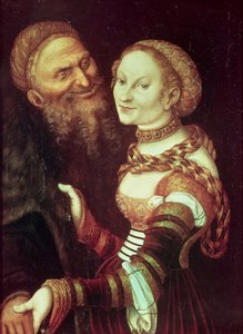 The Lovesick Old Man by Lucas the Elder Cranach