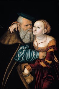 The Mismatched Couple by Lucas the Elder Cranach