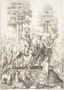 Abigail Before David by Lucas van Leyden
