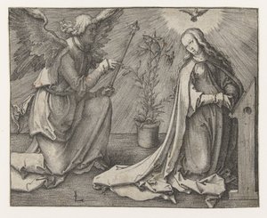 Annunciation by Lucas van Leyden