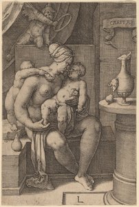 Charity by Lucas van Leyden