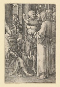 Christ Before Annas, 1521 by Lucas van Leyden