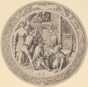 Christ Crowned with Thorns by Lucas van Leyden