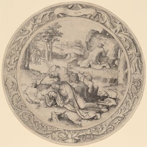 Christ in Gethsemane by Lucas van Leyden