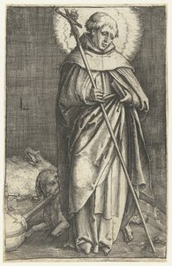 Saint Dominic by Lucas van Leyden