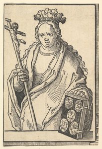 Ecclesia Christi Faith, from the Series of Sibyls by Lucas van Leyden