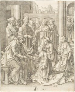 Esther Before Ahasuerus by Lucas van Leyden