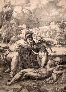 The Creation of Eve by Lucas van Leyden