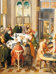 Last Supper, by Lucas van Leyden