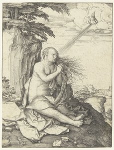 Mary Magdalene in the Desert by Lucas van Leyden