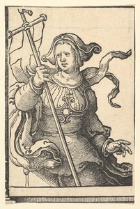 Phrygian Sibyl, from the Series of Sibyls by Lucas van Leyden