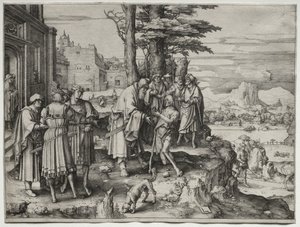 Return of the Prodigal Son by Lucas van Leyden