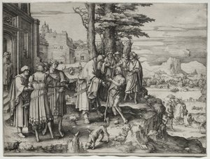 Return of the Prodigal Son by Lucas van Leyden
