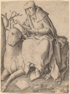 Saint Luke by Lucas van Leyden