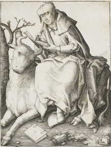 Saint Luke by Lucas van Leyden