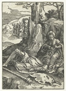 Samson and Delilah by Lucas van Leyden