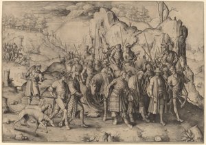 The Conversion of Saint Paul by Lucas van Leyden