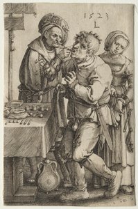 The Dentist by Lucas van Leyden