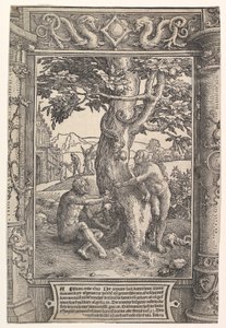 The Fall of Man by Lucas van Leyden