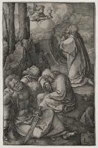The Passion: The Agony in the Garden by Lucas van Leyden