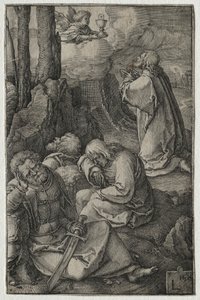 The Passion: The Agony in the Garden, 1521 by Lucas van Leyden