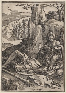 The Power of Women: Samson and Delilah by Lucas van Leyden