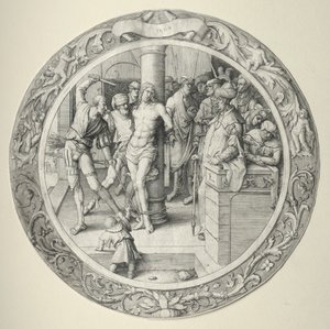 The Round Passion: The Flagellation by Lucas van Leyden