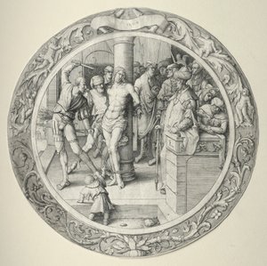 The Round Passion: The Flagellation, 1509 by Lucas van Leyden