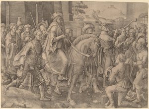 The Triumph of Mordecai by Lucas van Leyden