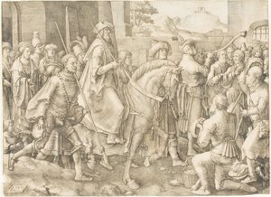 The Triumph of Mordecai by Lucas van Leyden