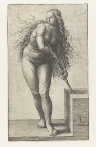 Suicide of Lucretia by Lucas van Leyden