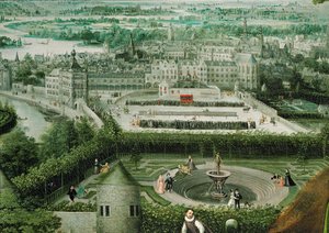 Spring. Background by Lucas van Valckenborch