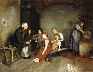 The Storyteller by Lucia Mathilde von Gelder