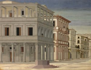 View of an Ideal City, or The City of God (detail)
