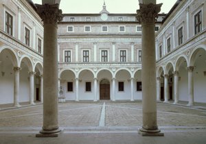 View of the Cortile d