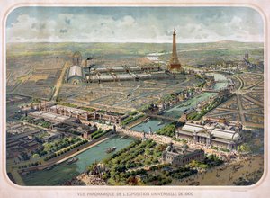 Panoramic View of the 1900 World Exposition by Lucien Baylac