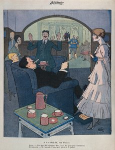 At the home front, illustration from 
