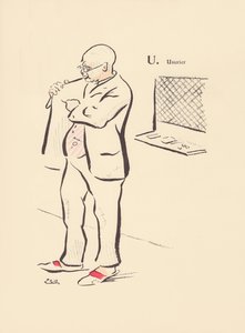 U. Usurier by Lucien L. (active 1904) Henreaux