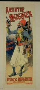 Reproduction of a poster advertising 