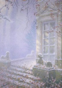 Winter, Petit Trianon by Lucien Levy Dhurmer