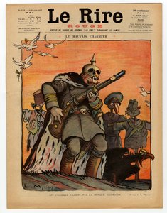 Cover of Le Rire rouge, Satirical in Colors by Lucien Metivet