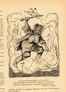 Le Rire rouge, Satirical in Black and White