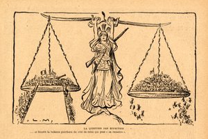 Le Rire Rouge, Satirical in Black & White by Lucien Metivet