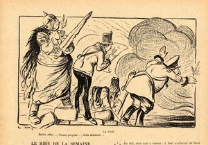 Le Rire Rouge, Satirical in Black & White by Lucien Metivet