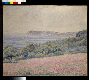 Thistles, Le Brusq by Lucien Pissarro