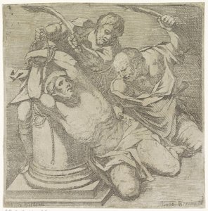 Scourging of Christ by Lucio Bononi