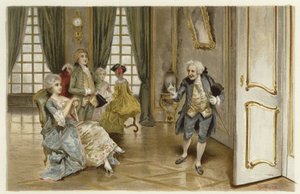 Illustration for The School for Scandal by Lucius Rossi