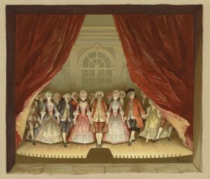 Illustration for The School for Scandal by Lucius Rossi