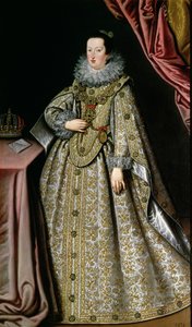 Eleanor Gonzaga (1598-1655), wife of Ferdinand II (1578-1637) Holy Roman Emperor, early 17th century by Lucrina Fetti