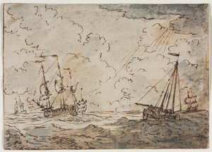 Ships at Sea, 17th Century